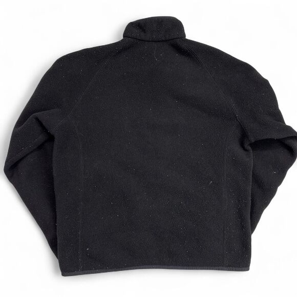 Nike Full Zip Fleece Jacket Men’s XS/Small Black Gray Trim 90s Made in Thailand - Picture 2 of 7